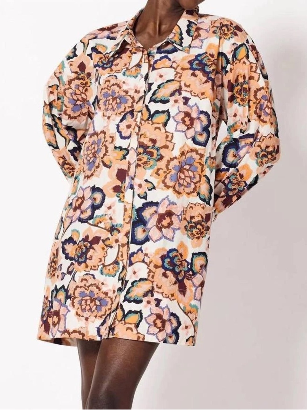 Cleobella Elisha Mini Dress in the desert floral size S 100% organic cotton - Picture 2 of 7